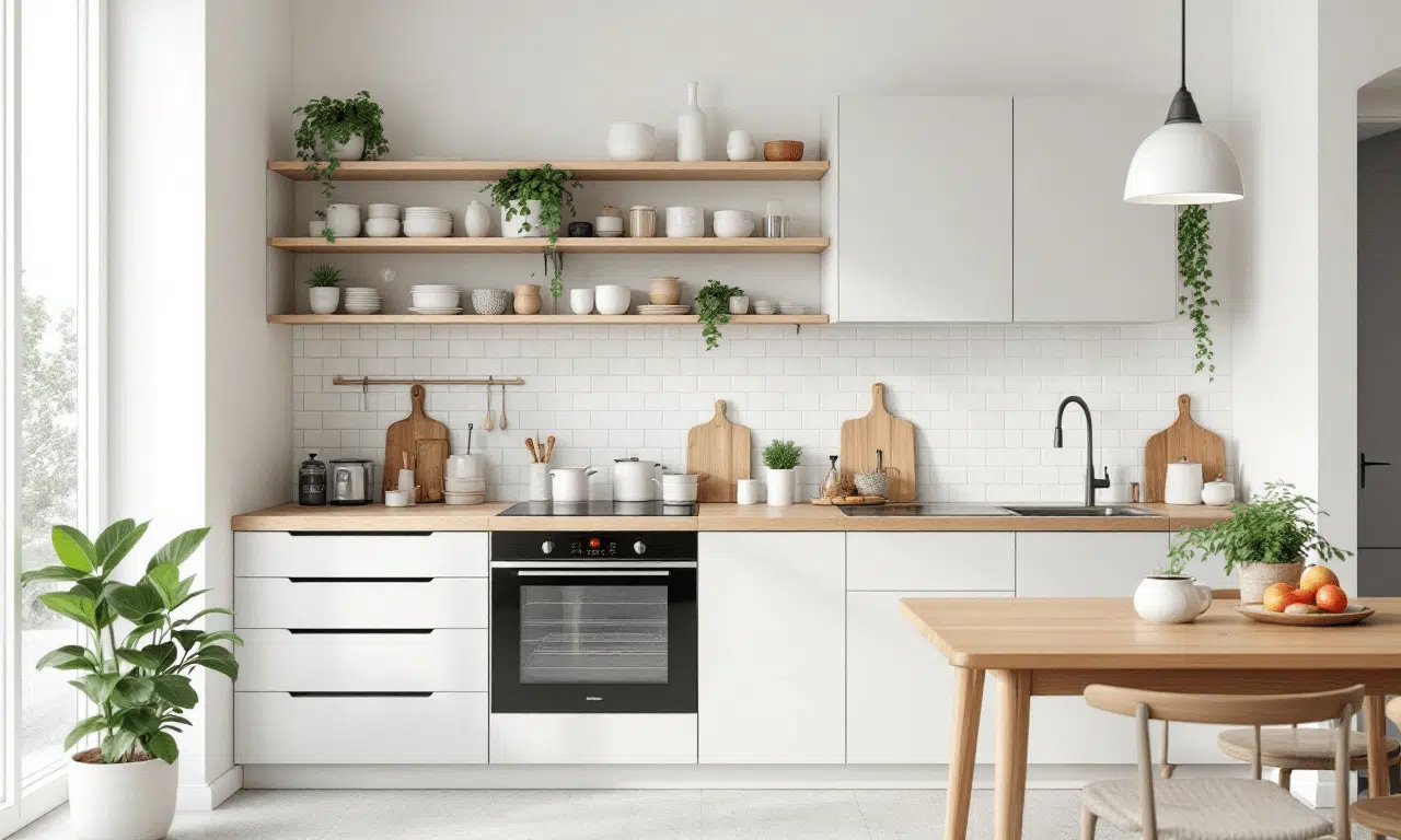 Kleine keuken? Met deze ruimtebesparende indeling verdubbel je je opbergruimte