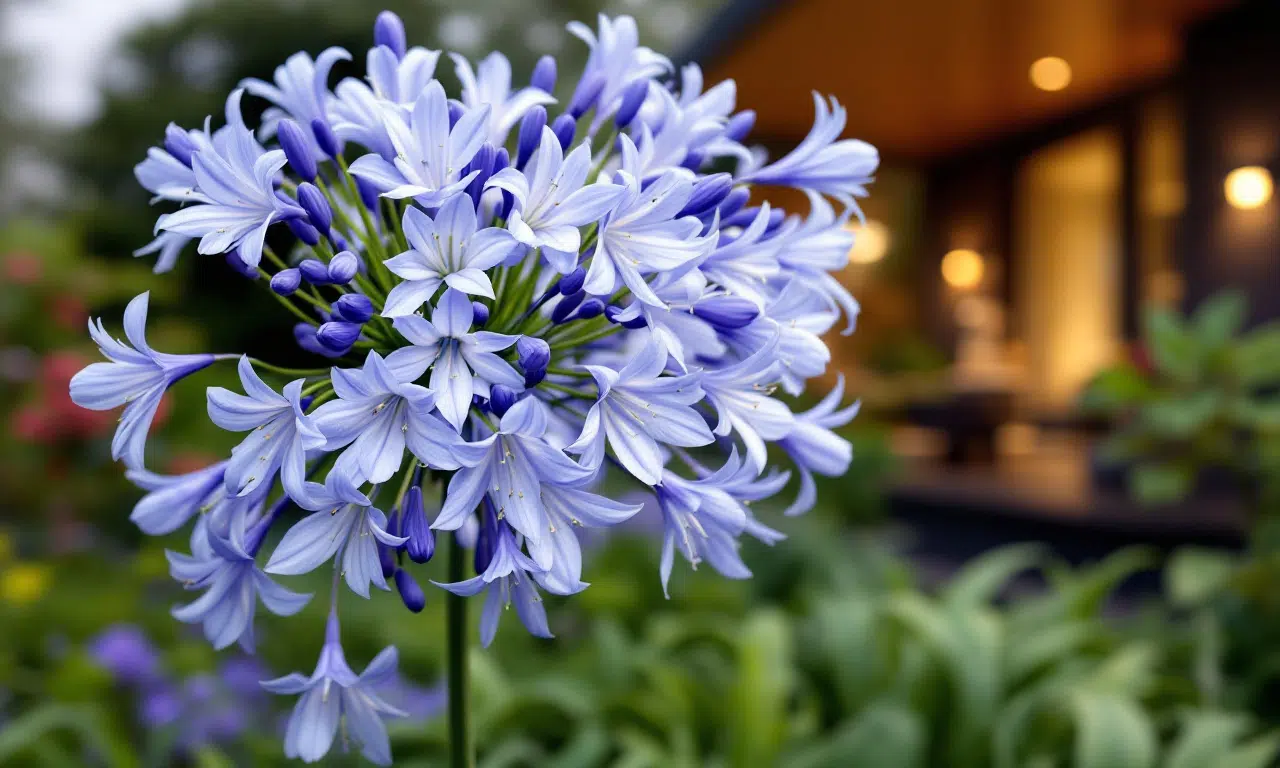 Vergeet koffiedik: deze keukenhack maakt je Agapanthus dubbel zo groot